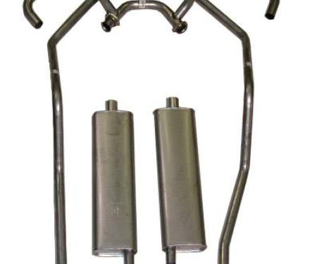 Shafers Classic Reproductions 1958 Chevrolet Full Size Exhaust System 8 cyl. 348 dual exhaust exc. hi-perf HT or convertible 73010