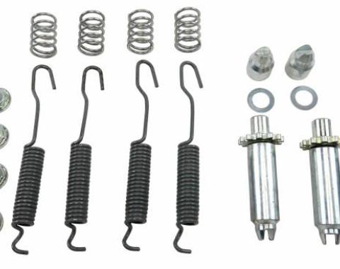 Shafers Classic Reproductions 1953-1962 Chevrolet Corvette Brake Hardware Kit, Front BHK903