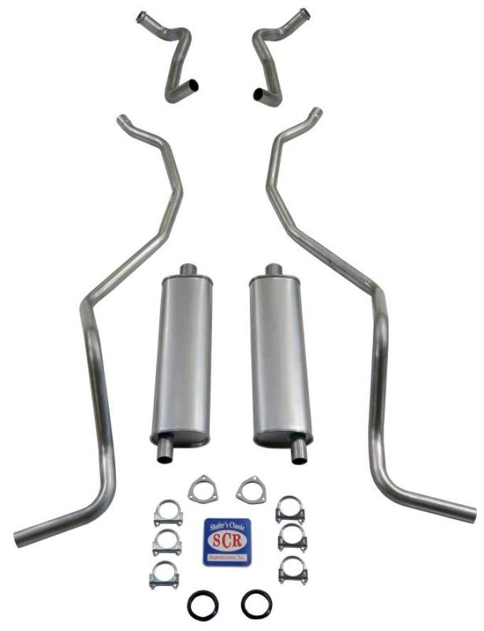 Shafers Classic Reproductions 1962-1964 Chevrolet SW 327 with 2-1/2" Exhaust Hi-Perf. Exhaust System 73036