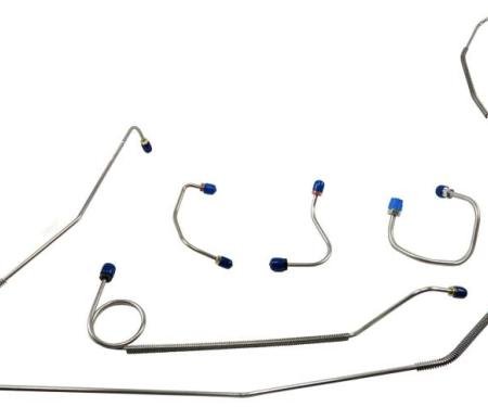 Shafers Classic Reproductions 1967-1968 Chevrolet Camaro Front Brake Line Set, Stainless Steel FBL201S