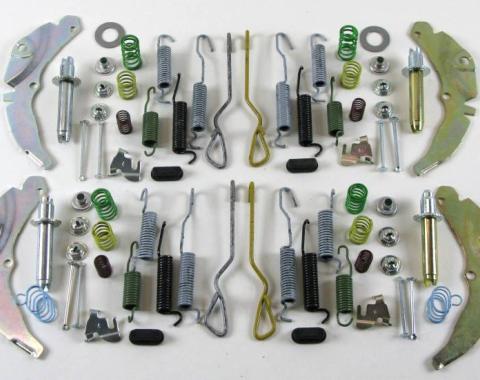Shafers Classic Reproductions 1959-1970 Chevrolet Full Size Brake Hardware Kit, Front and Rear BHK402