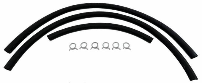 Shafers Classic Reproductions 1957 Chevrolet Full Size Original Style Heater Hose Kit OHK001