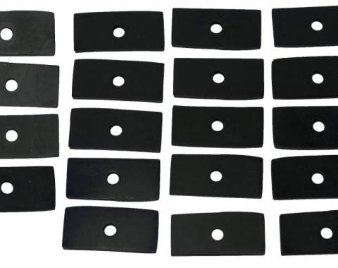 Shafers Classic Reproductions 1955-1957 Chevrolet Full Size Pinch-Rail Pads CRP001