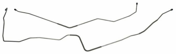 Shafers Classic Reproductions 1967 Chevrolet Camaro Brake Lines (Front To Rear), Stainless Steel LBL221S