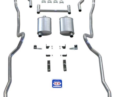 Shafers Classic Reproductions 1955-1957 Chevrolet Full Size 2" Dual Turbo Exhaust System, 8 cyl. 63093