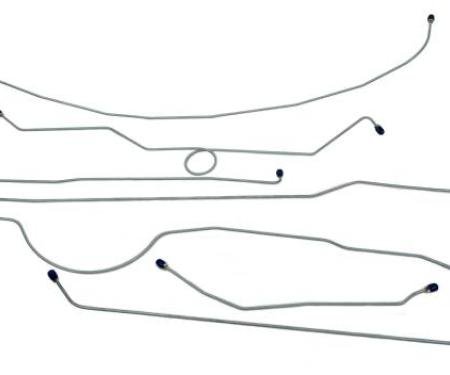 Shafers Classic Reproductions 1957-1960 Ford F100 2 WD Complete Brake Line Set FBLK04