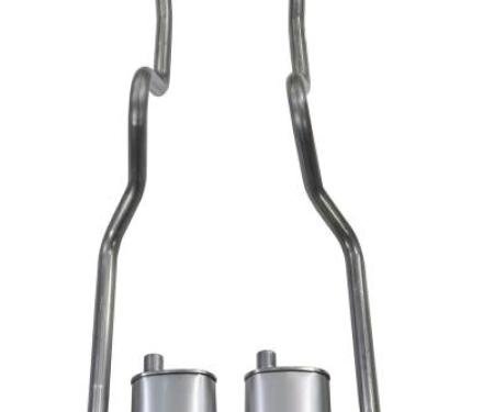 Shafers Classic Reproductions 1956 Chevrolet Full Size 8 cyl Dual Exhaust System, Convertible 63051