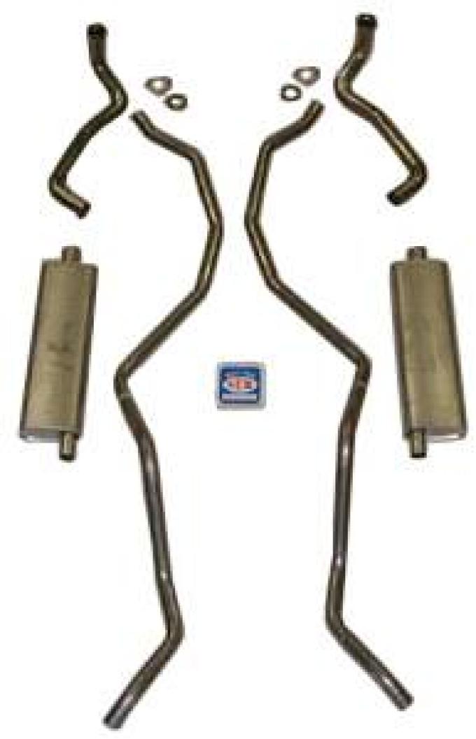 Shafers Classic Reproductions 1960-1962 Chevrolet 348-409 Dual with 2-1/2" Exhaust System, All models exc SW 73000
