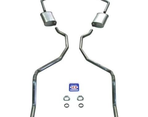 Shafers Classic Reproductions 1960-1964 Chevrolet Full Size 2" Dual Turbo Exhaust System and 1960 El Camino Small block & SW 73044