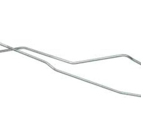 Shafers Classic Reproductions 1967-1968 Chevrolet Camaro Long Gas Lines (Pump To Tank), Stainless Steel GLL203S