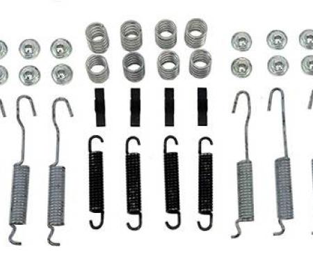 Shafers Classic Reproductions 1951-1958 Chevrolet Full Size Brake Hardware Kit, Front and Rear BHK001