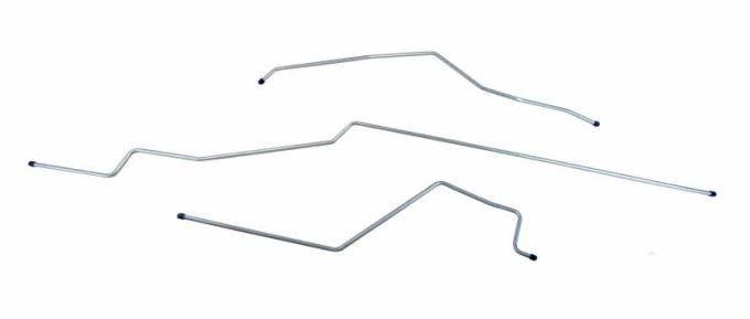 Shafers Classic Reproductions 1959-1961 Chevrolet Full Size Long Gas Lines (Pump To Tank), Stainless Steel GLL400S