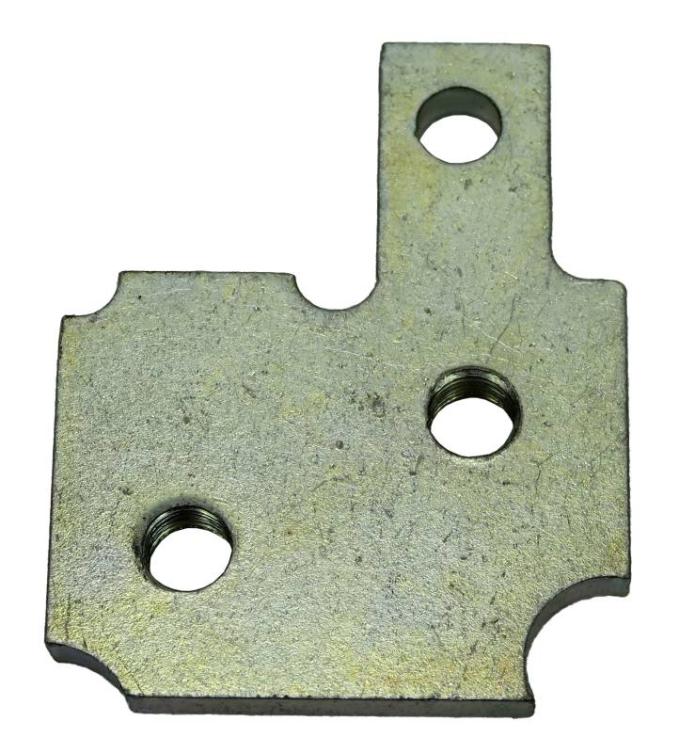 Shafers Classic Reproductions 1955 Chevrolet Full Size Upper Door Hinge Plate UDH001