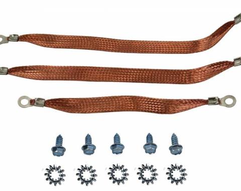 Shafers Classic Reproductions 1965-1966 Chevrolet Full Size Ground Strap Kit GSK403