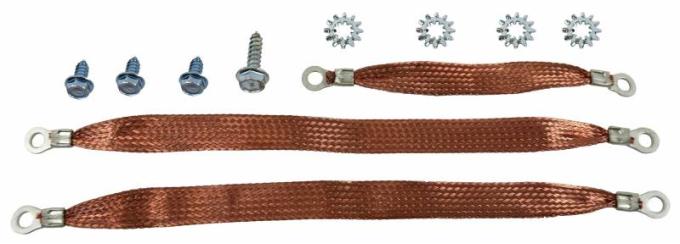 Shafers Classic Reproductions 1959-1960 Chevrolet Full Size Ground Strap Kit GSK401