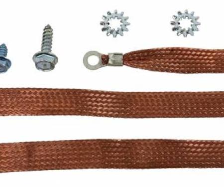 Shafers Classic Reproductions 1959-1960 Chevrolet Full Size Ground Strap Kit GSK401