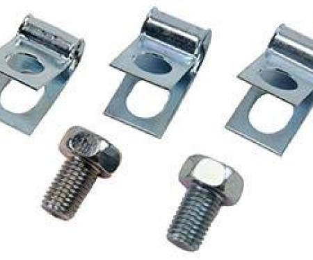 Shafers Classic Reproductions 1955 Chevrolet Full Size Front Brake Line Clip Set BLC001