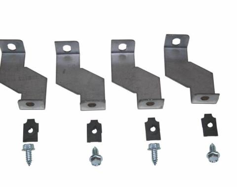 Shafers Classic Reproductions 1965-1966 Ford Mustang Shroud Brackets MSB003