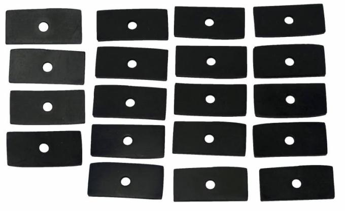 Shafers Classic Reproductions 1955-1957 Chevrolet Full Size Pinch-Rail Pads CRP001