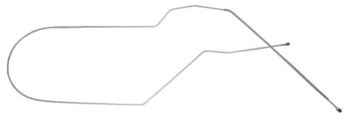 Shafers Classic Reproductions 1956-1957 Chevrolet Full Size Brake Lines (Front To Rear), Stainless Steel LBL002S