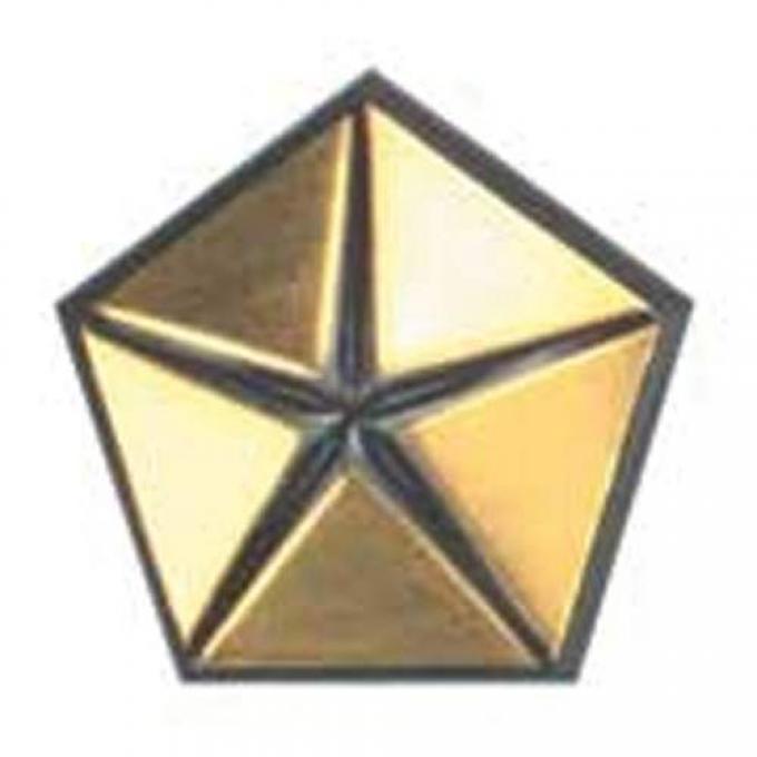 Mopar Pentastar Emblem, RH, 1967-1972