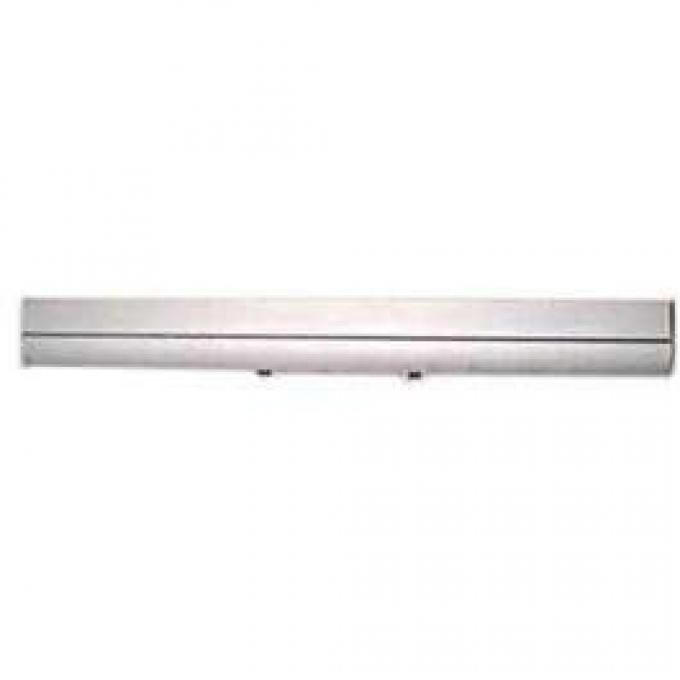 Chevy Truck Fleet Side Smooth Rear Roll Pan Without License Plate Box, 1967-1972
