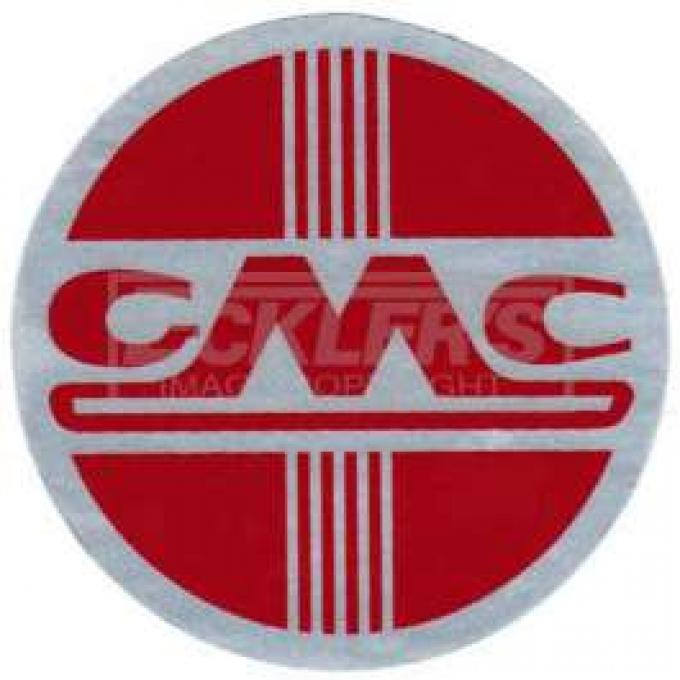 GMC Truck Heater Decal, 1953-1955