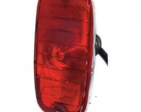 Chevy Truck Taillight Assembly, Left, Fleet Side, 1962-1966