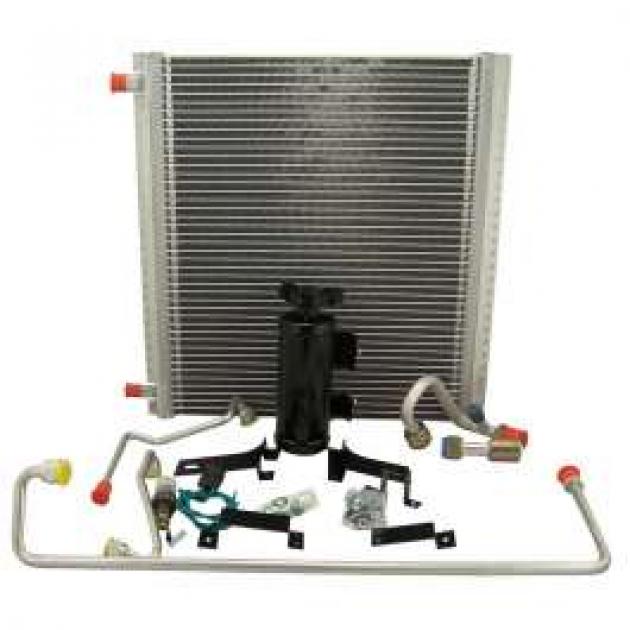 Chevy Truck Air Conditioning Condenser Kit, For Driver's Side Mounted Compressor, 19471955