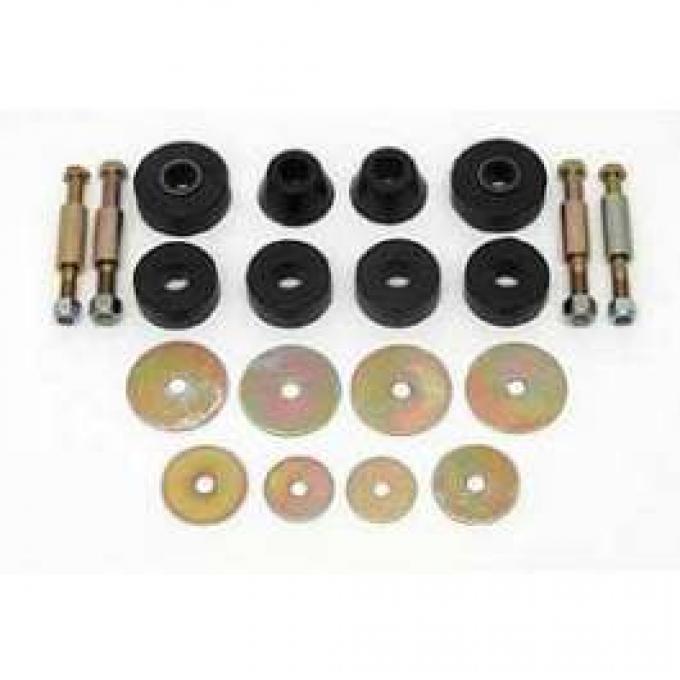 Chevy Truck Cab Front & Rear Frame Mounting Kit, 19601966