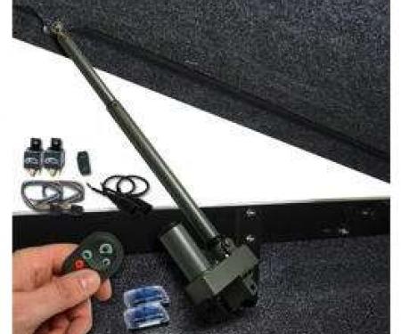 Chevy Truck Retrofit Bolt-In Tonneau Cover Lift With Remote & One Touch Operation