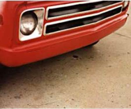 Chevy Truck Roll Pan, Front, 1967-1972