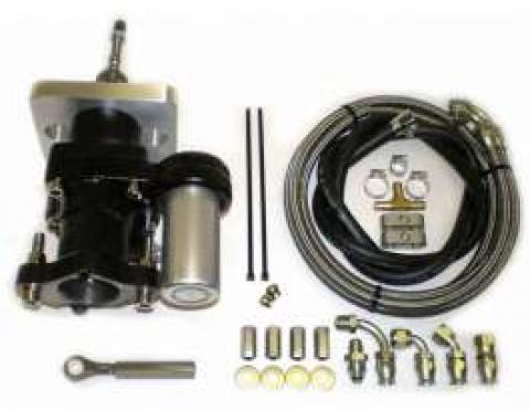 Chevy Truck Brake Booster, Hydraboost, Long Pushrod, With Lines, 1973-1979