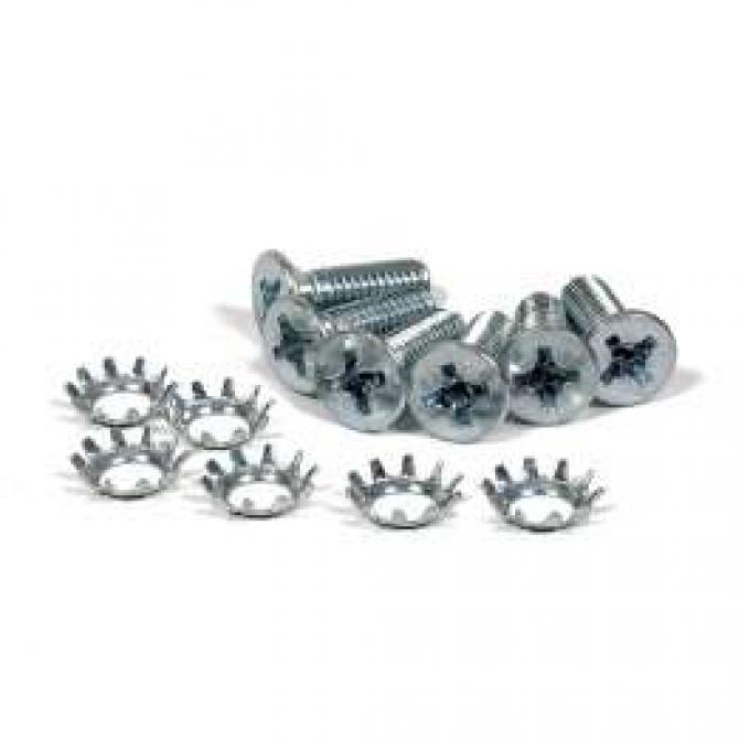 Chevy Truck Door Latch Screw Set, 1960-1972