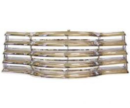 Chevy Truck Grille, All Chrome, With Chrome Back Bars, 1947-1953