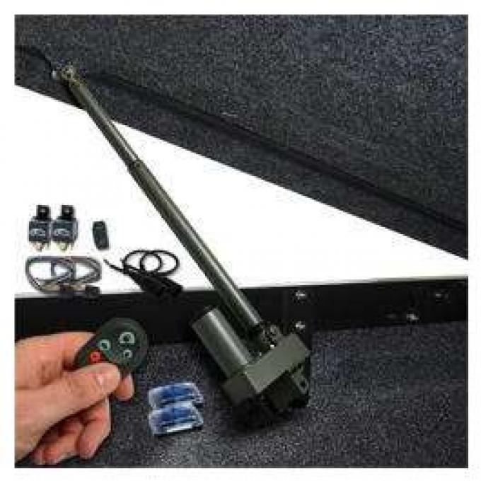Chevy Truck Retrofit Bolt-In Tonneau Cover Lift With Remote & One Touch Operation