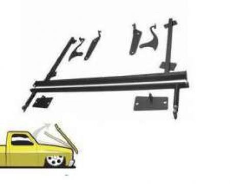 Chevy Truck Tilt Hood Kit, Standard, 1967-1998