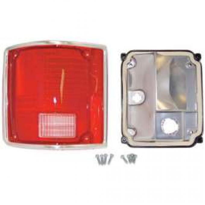 Chevy & GMC Truck Taillight Assembly,Fleetside/Blazer/Suburban/Jimmy, Right, Standard, 1973-1991