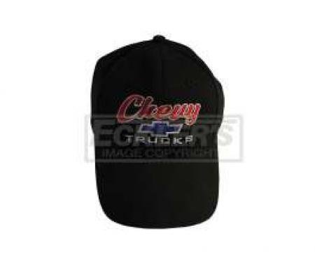 Chevy Trucks Black Cap With Bowtie Logo