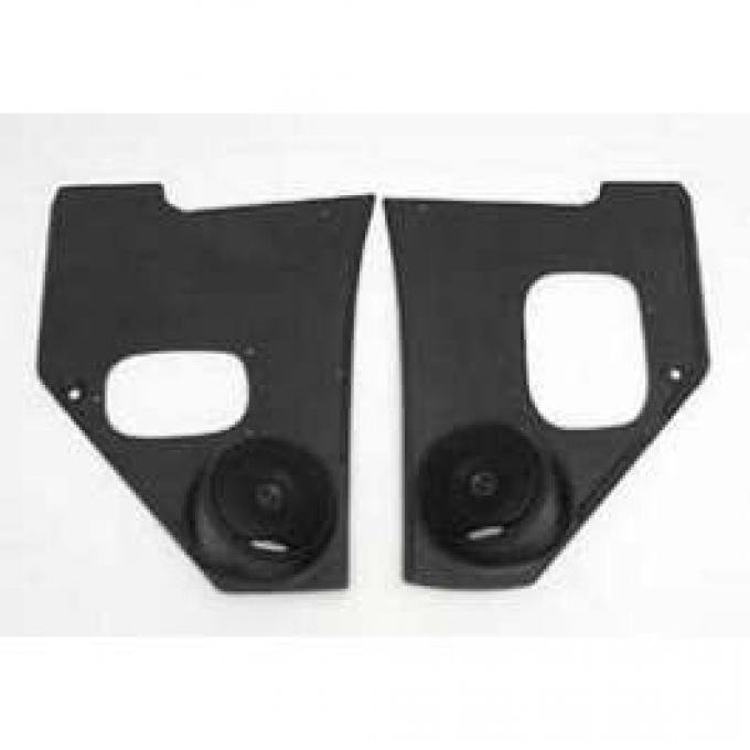 Chevy Truck Custom Kick Panels, With 70 Watt Speakers, 1955-1959