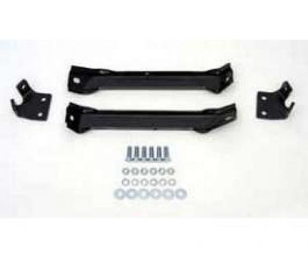 Chevy Truck Bumper Bracket Set, Front, 1955-1957
