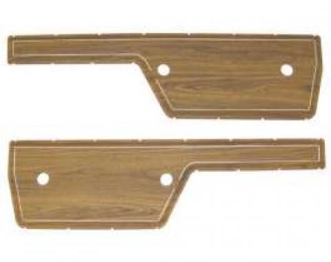 Chevy & GMC Truck Inserts, Door Panel, Woodgrain, 1972