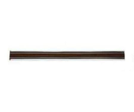 Chevy Truck Door Molding, With Wood Grain Insert, Lower, Left, Custom Sport, 1969-1972