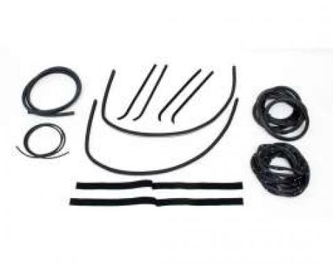 Chevy Truck Weatherstrip Kit, For Small Rear Glass, Without Stainless Steel Molding, 1955-1959