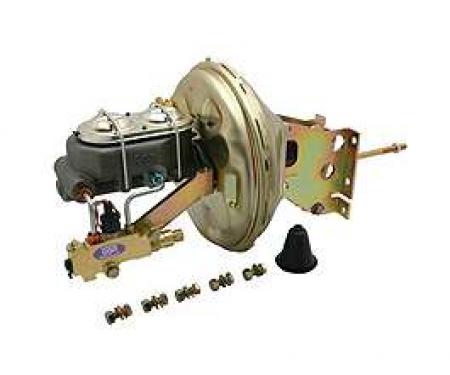 Chevy Truck Front Disc & Rear Drum Power Brake Booster Kit,11, 1967-1972