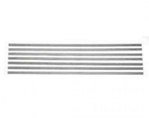 Chevy Truck Bed Strips, Steel, Long Bed, Fleet Side, 1967-1972