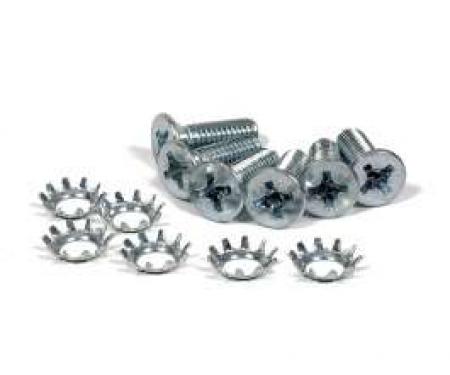 Chevy Truck Door Latch Screw Set, 1960-1972