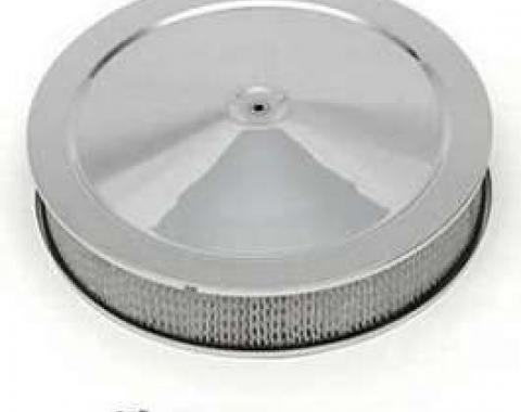 Chevy Truck Air Cleaner, 14, Chrome, 1955-1972