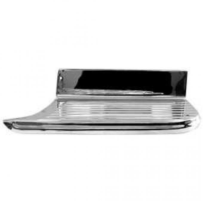 Chevy Truck Bed Step, Chrome, Long Bed, Step Side, Right, 1955-1959