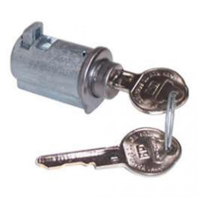 Chevy Truck Glove Box Lock, With Original Style Keys, 1954-1972